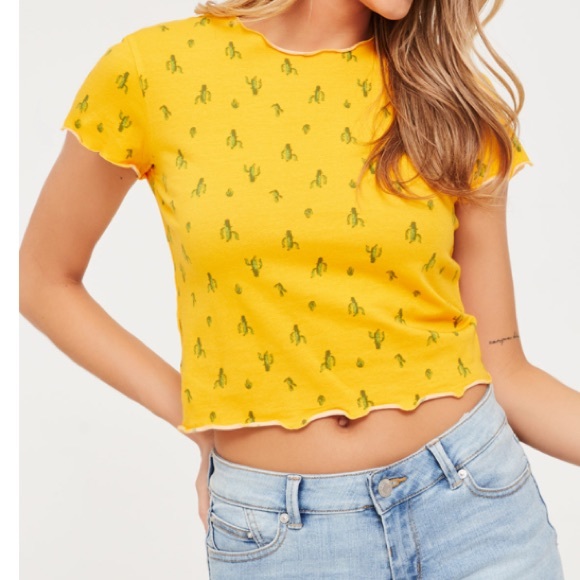 NWT CACTUS PRINT BABY TEE - Picture 2 of 8